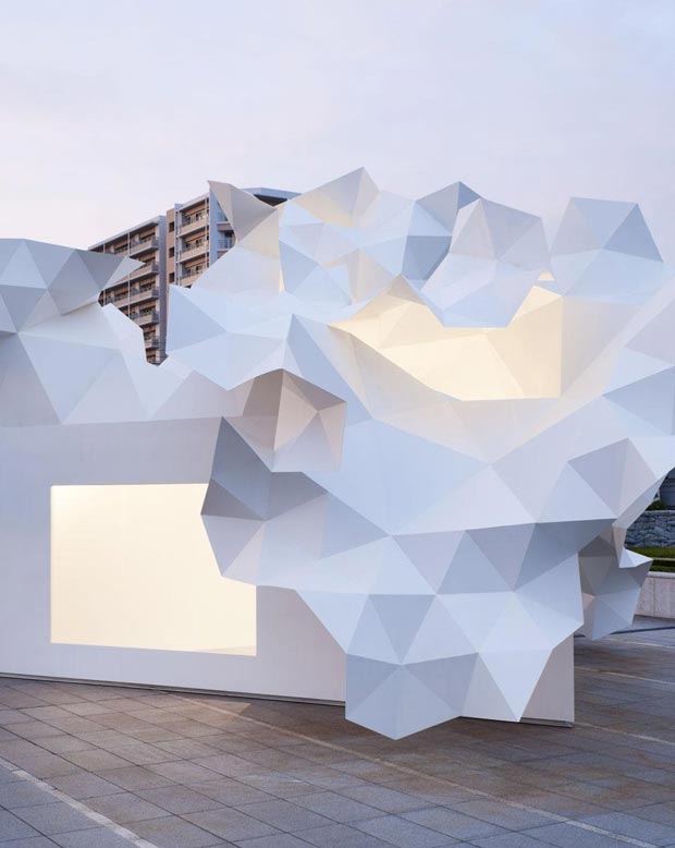 25 stunning architectural facades Bloomberg Pavilion Akihisa Hirata Architecture