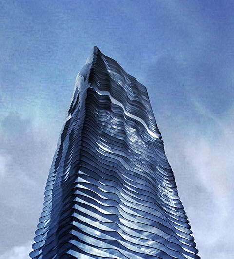 Aqua tower Studio Gang Architects Chicago 1