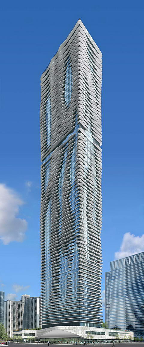 Aqua tower Studio Gang Architects Chicago 2