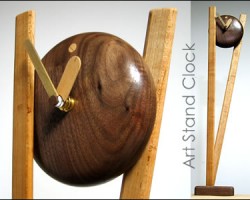 Wooden Clock By Famo Design