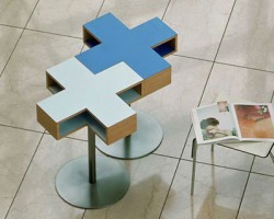 The Cross Table by Tna Design Studio